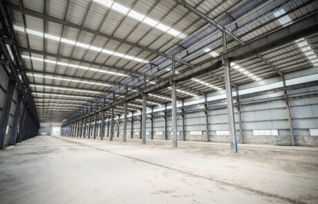 big peb structure with gantry beam